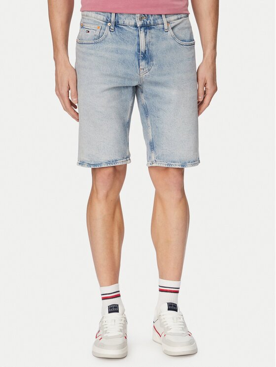 Tommy Jeans Pantaloni scurți de blugi Scanton DM0DM22977 Slim Fit