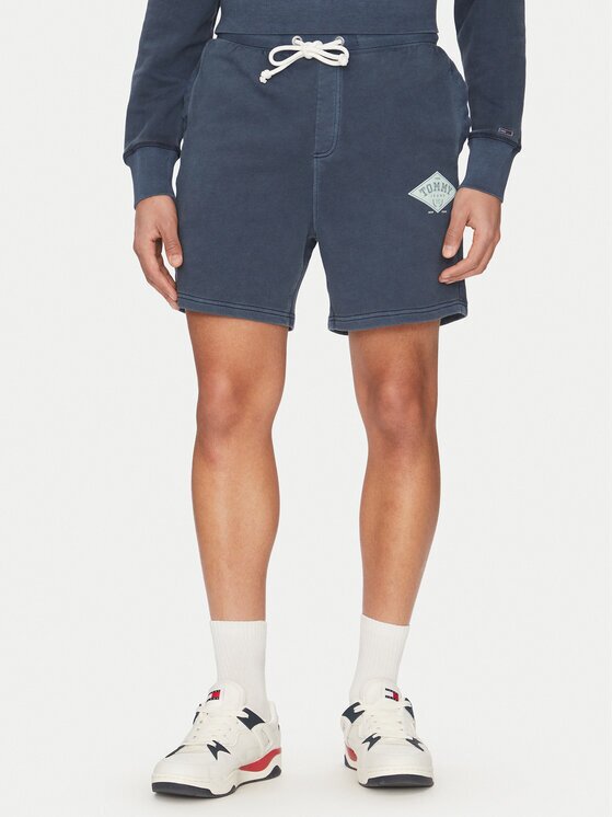 Tommy Jeans Pantaloni scurți sport Varsity DM0DM20936 Regular Fit