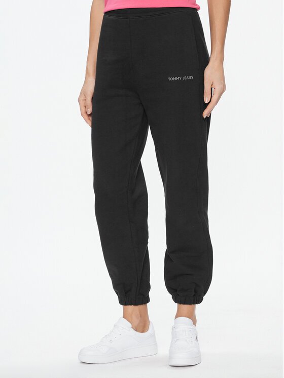 Tommy Jeans Pantaloni trening Classics DW0DW17309 Relaxed Fit