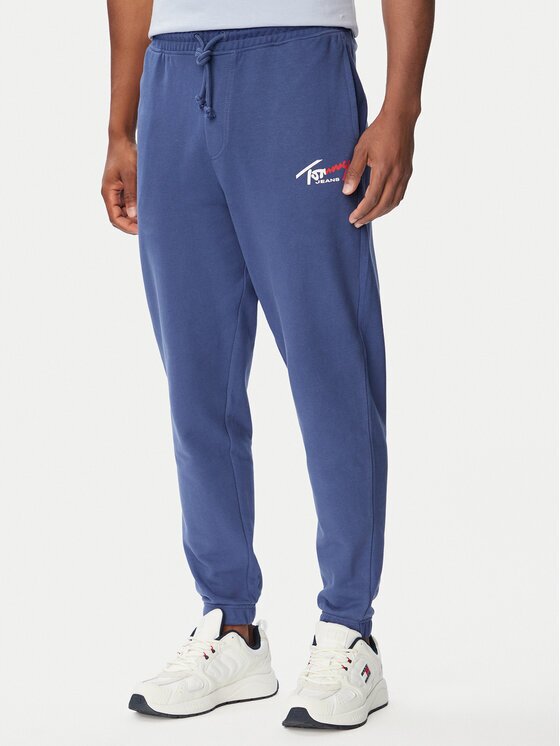 Tommy Jeans Pantaloni trening DM0DM23903 Regular Fit