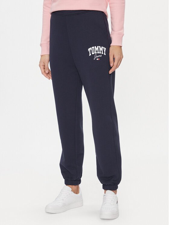 Tommy Jeans Pantaloni trening DW0DW16379 Relaxed Fit