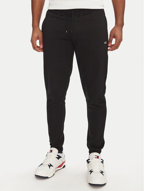 Tommy Jeans Pantaloni trening Flag DM0DM20473 Slim Fit