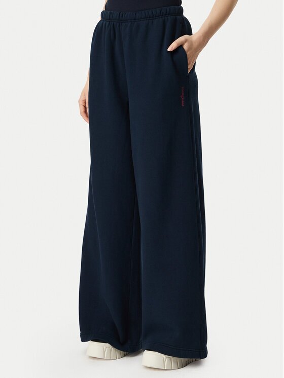 Tommy Jeans Pantaloni trening Script DW0DW23398 Wide Leg