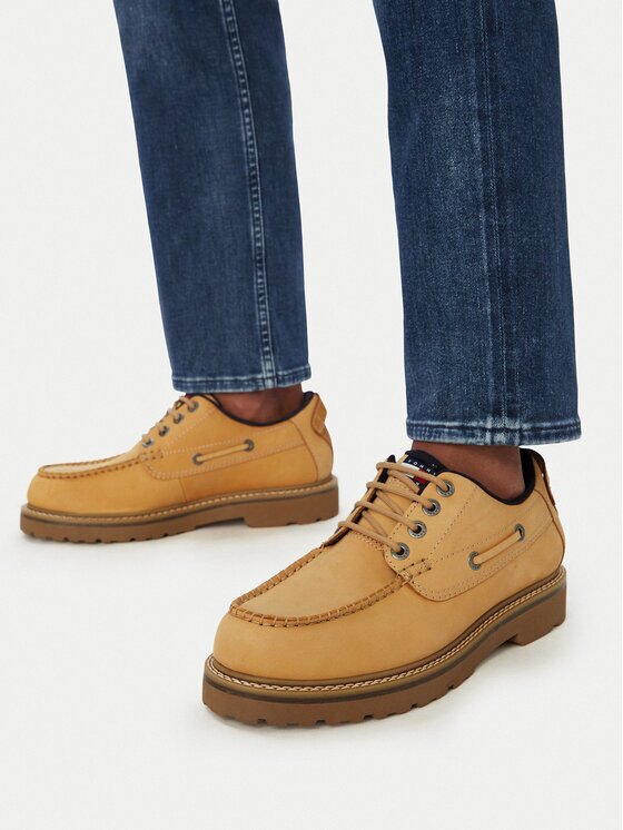 Tommy Jeans Pantofi Archive '01 Boat Shoe EM0EM01703