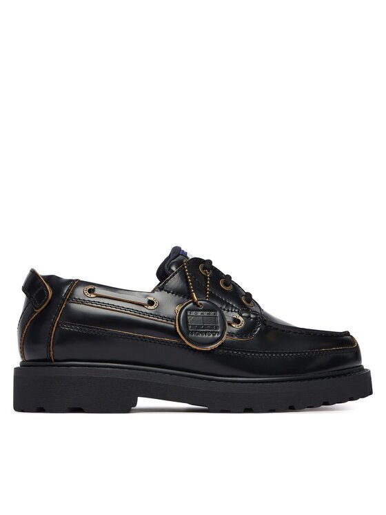 Tommy Jeans Pantofi Archive '01 Boat Shoe Lthr EM0EM01705