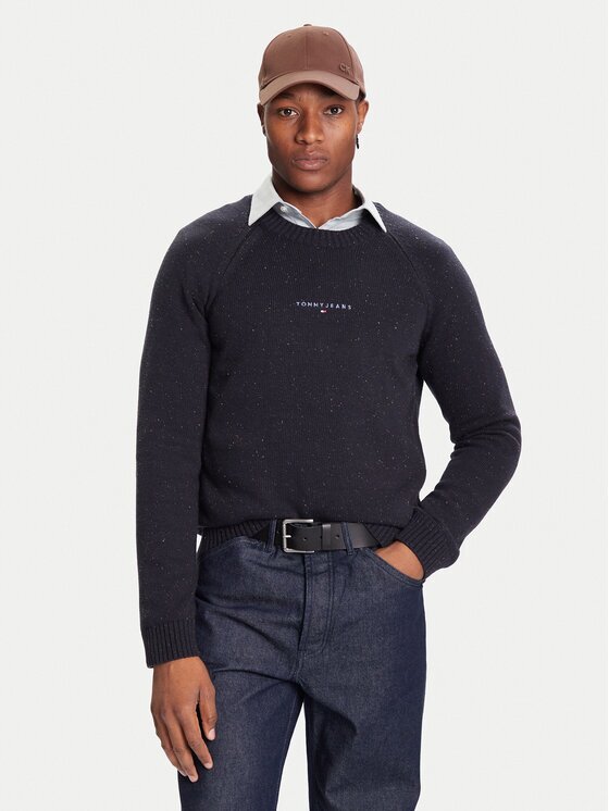 Tommy Jeans Pulover DM0DM22097 Regular Fit