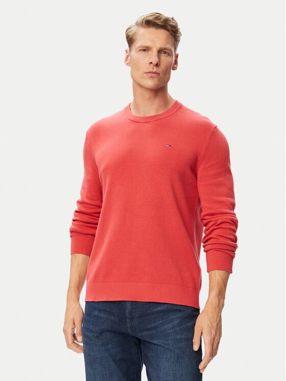 Tommy Jeans Pulover DM0DM22853 Slim Fit