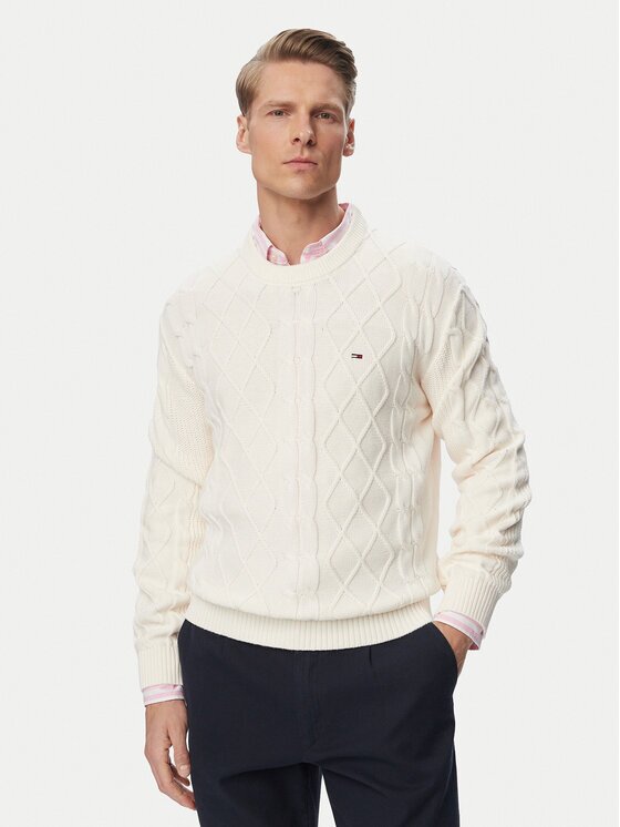 Tommy Jeans Pulover DM0DM23405 Regular Fit