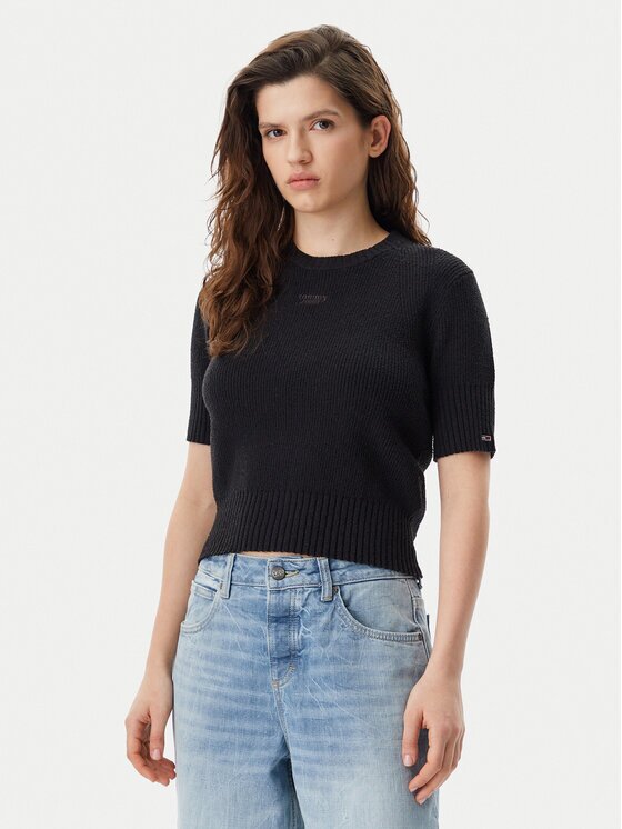Tommy Jeans Pulover DW0DW20380 Regular Fit
