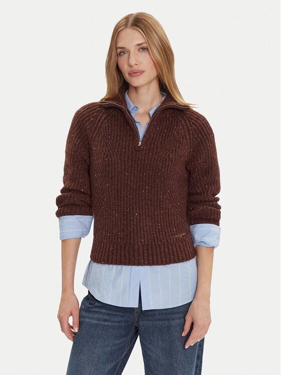 Tommy Jeans Pulover DW0DW21686 Relaxed Fit