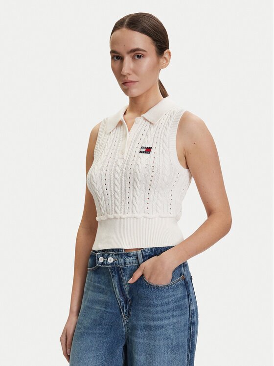 Tommy Jeans Pulover DW0DW22318 Regular Fit