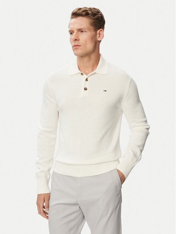 Tommy Jeans Pulover Essential DM0DM20304 Slim Fit