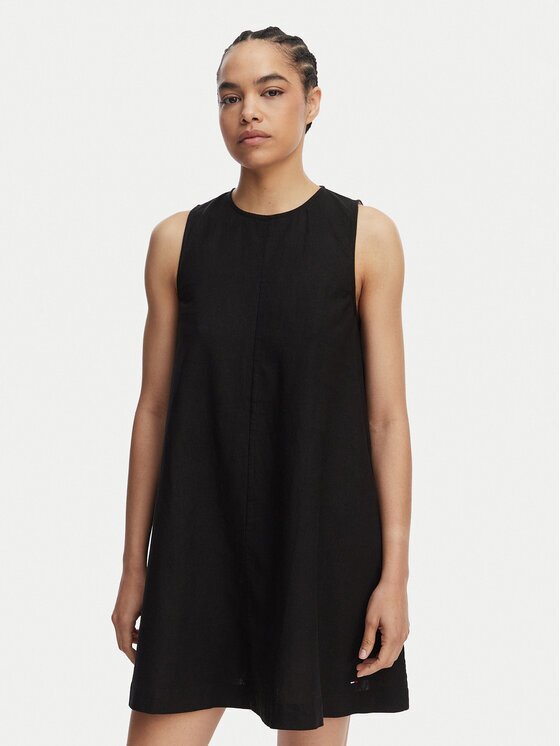 Tommy Jeans Rochie de vară DW0DW22343 A-Line Fit