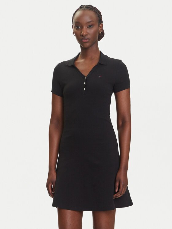 Tommy Jeans Rochie de zi DW0DW21172 Regular Fit