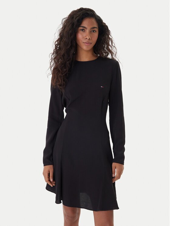 Tommy Jeans Rochie de zi DW0DW21916 Regular Fit