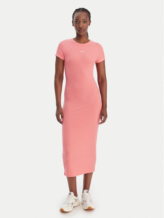 Tommy Jeans Rochie de zi DW0DW22339 Slim Fit