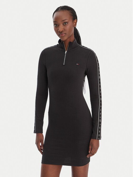 Tommy Jeans Rochie de zi DW0DW22529 Regular Fit
