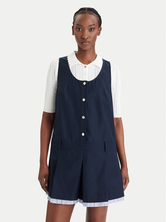 Tommy Jeans Rochie de zi DW0DW22759 Regular Fit