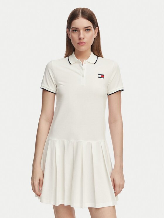 Tommy Jeans Rochie de zi Tommy Badge DW0DW22328 Relaxed Fit