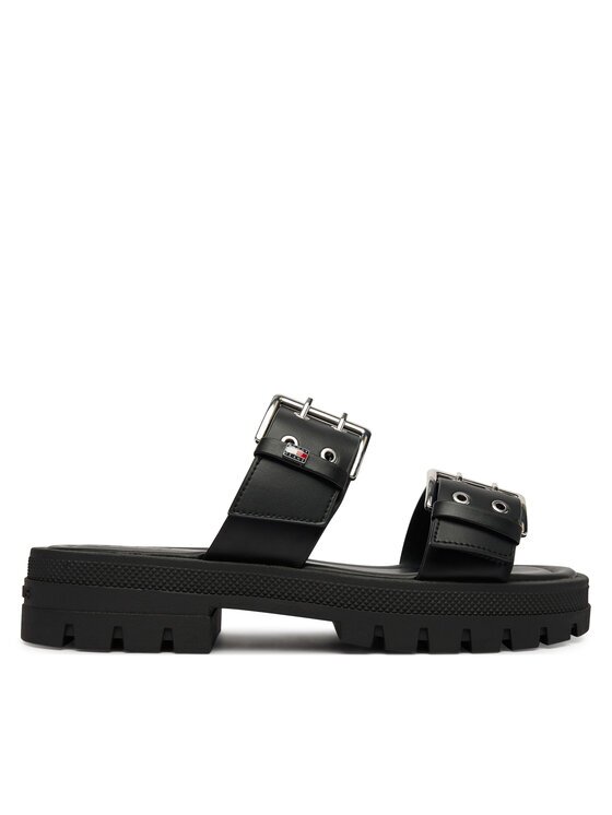 Tommy Jeans Şlapi Tjw Buckle Straps Sandal EN0EN02966