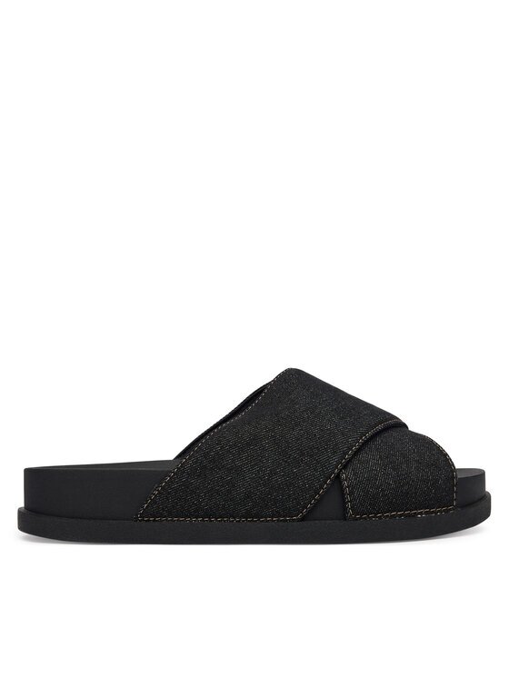 Tommy Jeans Şlapi Tjw Comfort Slides Washed Denim EN0EN02898