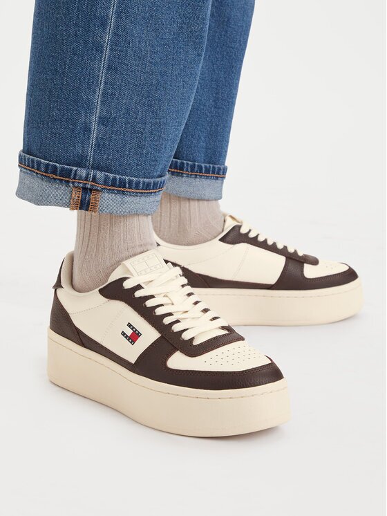 Tommy Jeans Sneakers Archive '98 Max EN0EN03082 Maro închis