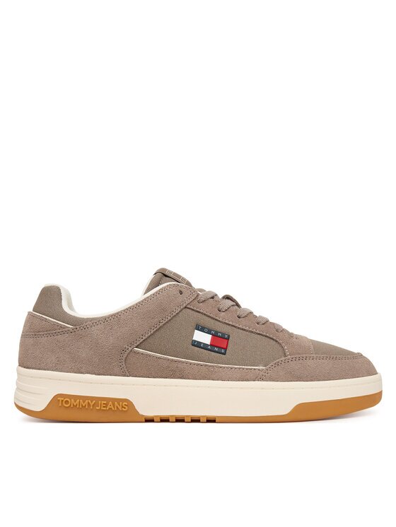 Tommy Jeans Sneakers Canvas Leather Cupsole Trainers EM0EM01680