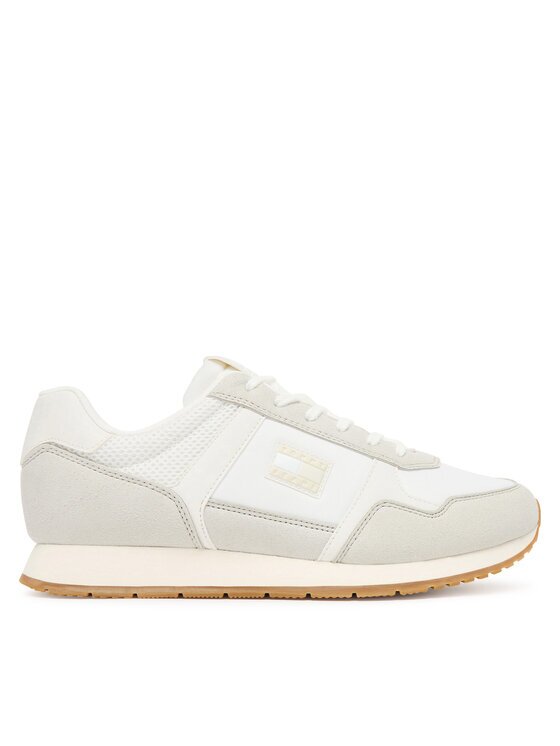 Tommy Jeans Sneakers Tjm Runner Casual EM0EM01617 Écru