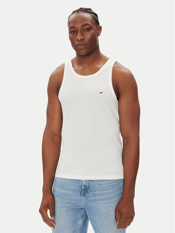 Tommy Jeans Tank top Classic Flag DM0DM21927 Slim Fit