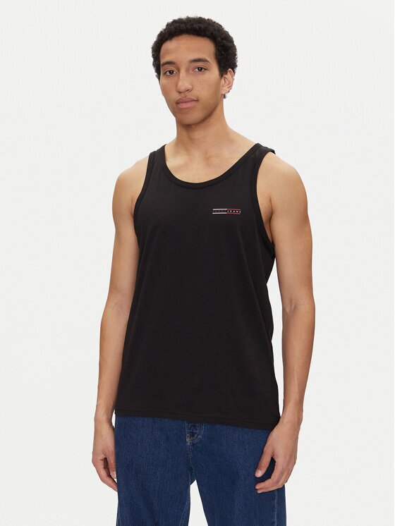 Tommy Jeans Tank top Entry Graphic DM0DM20790 Slim Fit