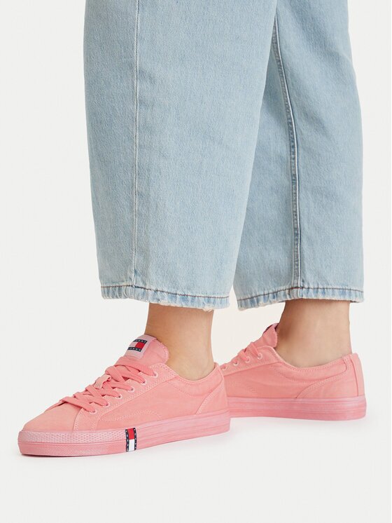 Tommy Jeans Teniși Archive Vulc Y2K Washed Canvas EN0EN02957