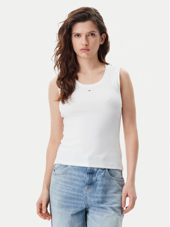 Tommy Jeans Top Essential DW0DW20673 Slim Fit