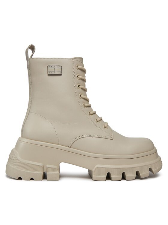 Tommy Jeans Trappers Tjw Chunky Leather Boot EN0EN02503