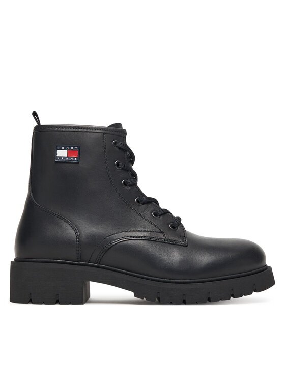 Tommy Jeans Trappers Tjw Lace Up Leather Boot EN0EN02824