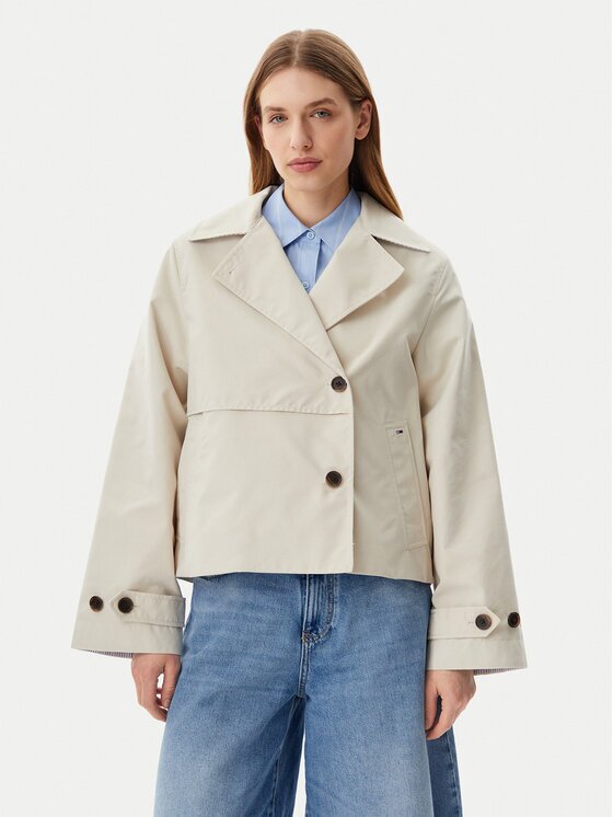 Tommy Jeans Trench DW0DW21348 Regular Fit
