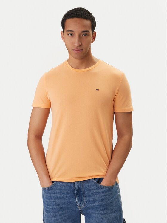 Tommy Jeans Tricou DM0DM20363 Slim Fit
