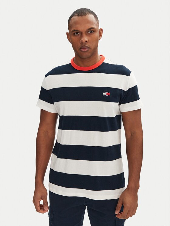 Tommy Jeans Tricou DM0DM20766 Regular Fit