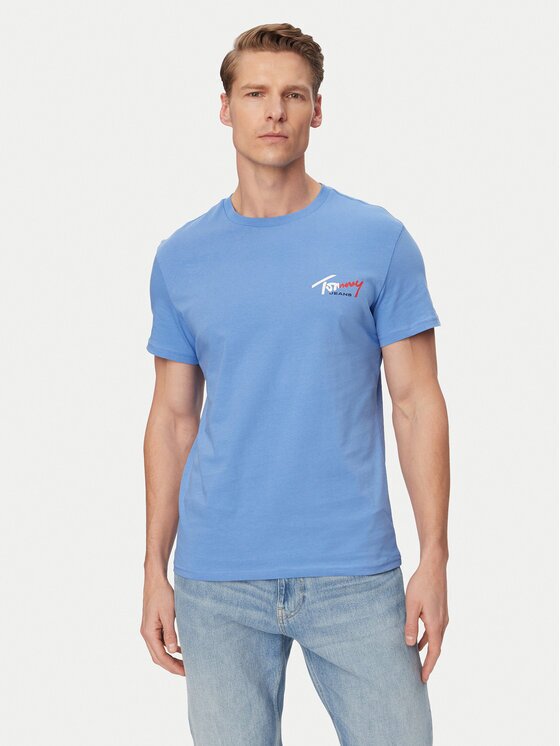 Tommy Jeans Tricou DM0DM22538 Slim Fit