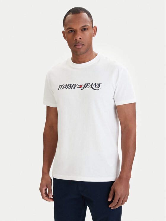 Tommy Jeans Tricou DM0DM22548 Regular Fit