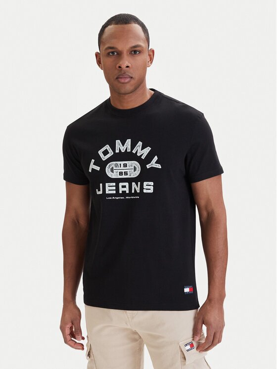 Tommy Jeans Tricou DM0DM22551 Regular Fit