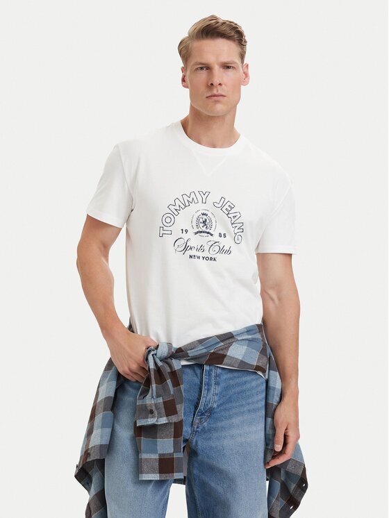Tommy Jeans Tricou DM0DM23175 Regular Fit