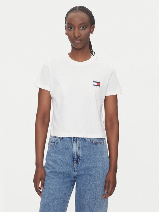 Tommy Jeans Tricou DW0DW21423 Regular Fit