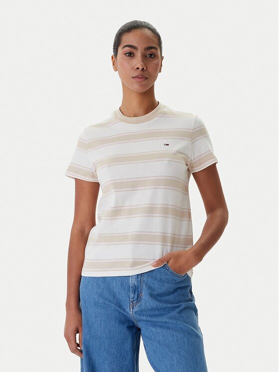 Tommy Jeans Tricou DW0DW21834 Regular Fit