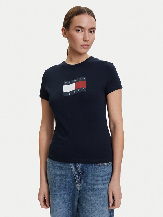 Tommy Jeans Tricou DW0DW22781 Regular Fit