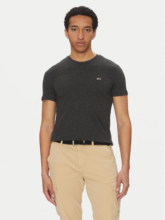 Tommy Jeans Tricou Jaspe DM0DM20363 Slim Fit
