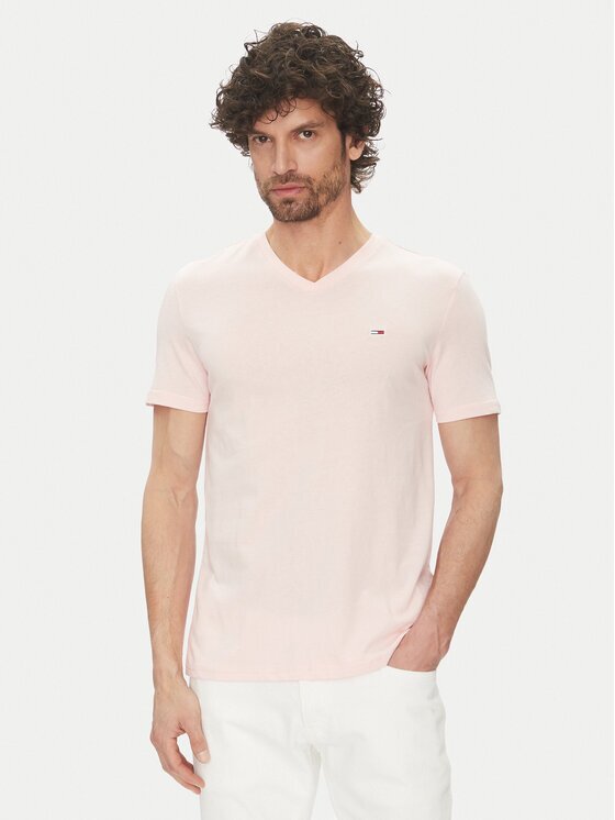 Tommy Jeans Tricou Jaspe DM0DM20364 Slim Fit