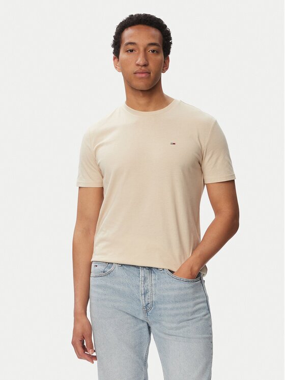 Tommy Jeans Tricou Jaspe Htr Tee Ext DM0DM20363 Slim Fit