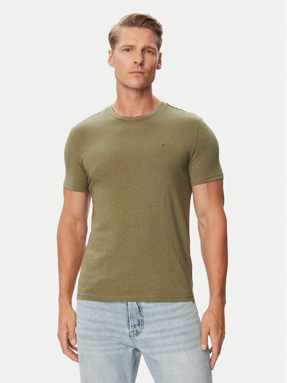 Tommy Jeans Tricou Jasper DM0DM20363 Slim Fit
