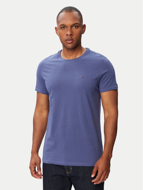 Tommy Jeans Tricou Jersey DM0DM04411 Slim Fit