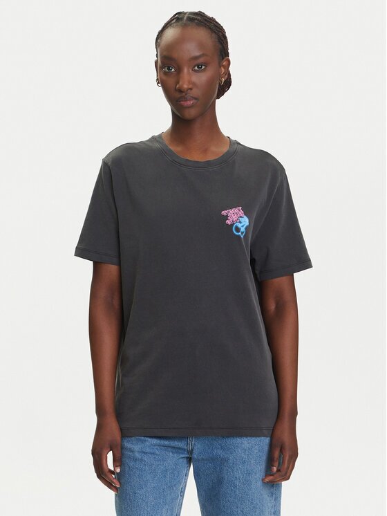 Tommy Jeans Tricou Neon DW0DW21358 Relaxed Fit